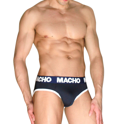 MACHO - MCH008 MARINEBLAUES KLASSISCHES SLIP XL