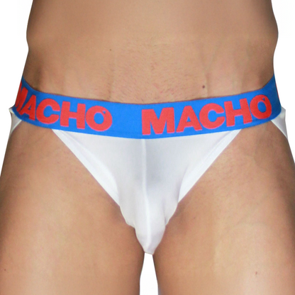 MACHO - MX29AZ WEISSER JOCK + DUNKELBLAU XL