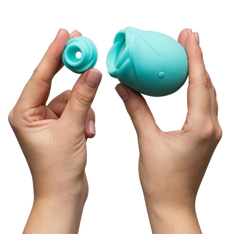 ROMP - ROSE GLOW CLITORAL SUCTION DEVICE THAT GLOWS IN THE DARK