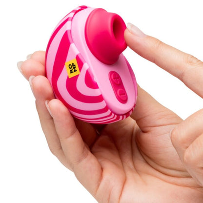 ROMP - SPIN CLITORAL SUCTION DILDO WITH ROTATING OPENING AND CLINGING