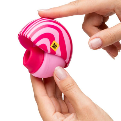 ROMP - SPIN CLITORAL SUCTION DILDO WITH ROTATING OPENING AND CLINGING