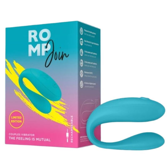 ROMP - JOIN TURQUOISE COUPLE VIBRATOR