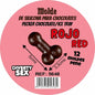 DIABLO PICANTE - CHOCOLATE MOLD WITH 12 SILICONE PENISES FOR RED HANGING