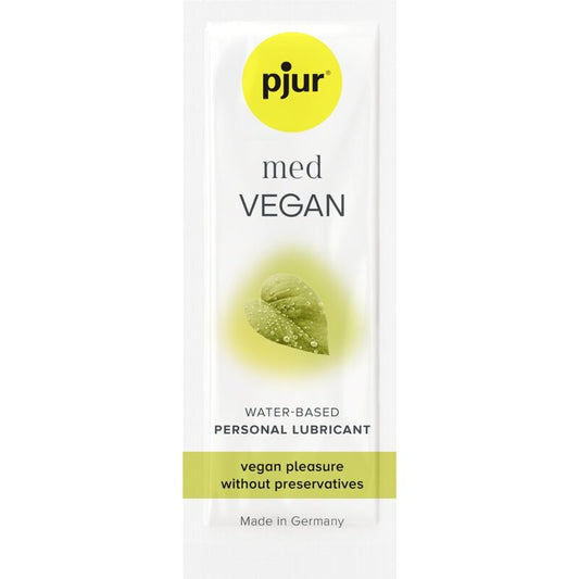PJUR - MED VEGAN GLIDE WATER-BASED LUBRICANT 2 ML