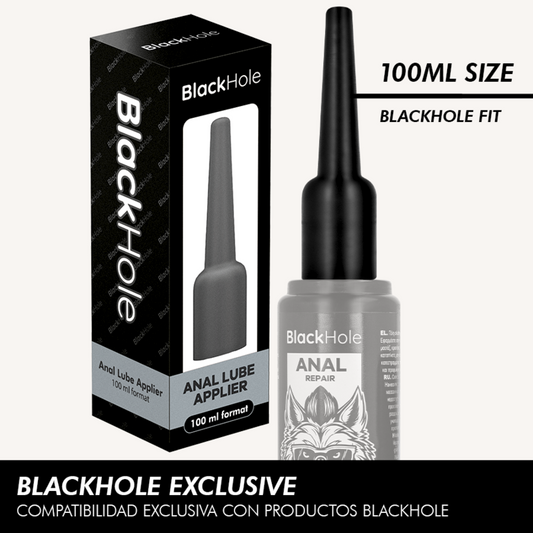 BLACK HOLE - ANAL LUBRICANT APPLICATOR, SIZE L, 100 ML
