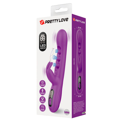 PRETTY LOVE - SABIEN RABBIT VIBRATOR MIT KLOPFSTIMULATION UND LILA LED
