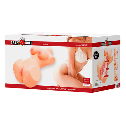 CRAZY BULL - ANNIE XXL VAGINAL UND ANALMASTURBATOR MIT BRUSTFLEISCH