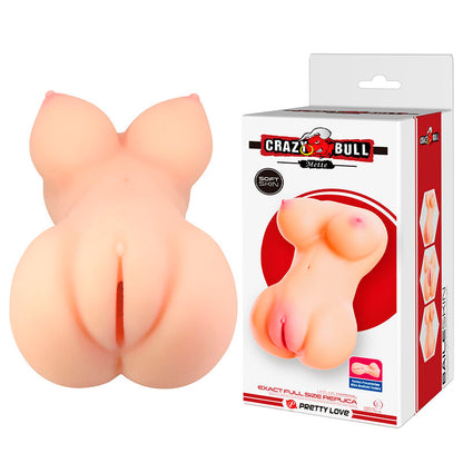 CRAZY BULL - METTE REALISTISCHER ARSCH- UND VAGINA-MASTURBATOR AUS FLEISCH