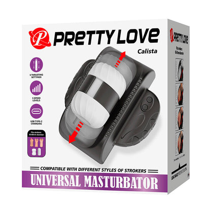PRETTY LOVE - CALISTA UNIVERSAL AUTOMATISCHER MASTURBATOR SCHWARZ