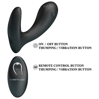 PRETTY LOVE - MIRABELLE PROSTATAVIBRATOR MIT FERNBEDIENUNG