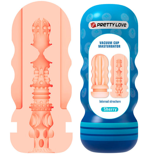 PRETTY LOVE - SHERRY VAGINA-MASTURBATOR MIT SAUGAUFGANG UND INNENSTRUKTUREN