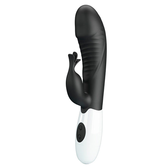 PRETTY LOVE - RASMUSSEN 30-FUNKTIONEN-HASE-VIBRATOR SCHWARZ