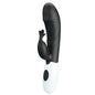 PRETTY LOVE - RASMUSSEN 30-FUNKTIONEN-HASE-VIBRATOR SCHWARZ