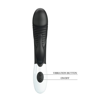 PRETTY LOVE - RASMUSSEN 30-FUNKTIONEN-HASE-VIBRATOR SCHWARZ