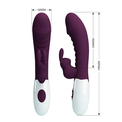 PRETTY LOVE - NAUGHTY BUNNY 30-FUNKTIONEN-KANINCHENVIBRATOR LILA