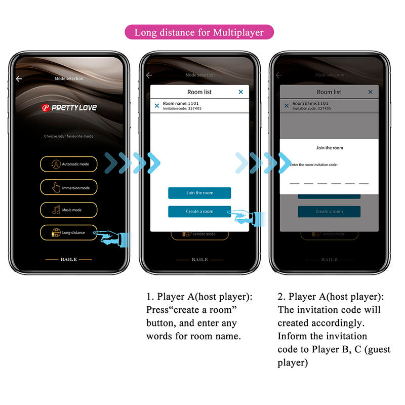PRETTY LOVE - KLAY STOSS-EI-VIBRATOR, APP-STEUERUNG, LILA