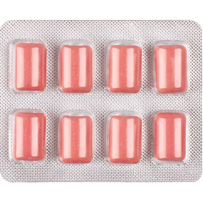 WUG Climax – Funktioneller Kaugummi mit Maca, Damiana und Ginseng zur Steigerung von Lust und sexueller Vitalität. Blisterverpackung mit 8 Stück.