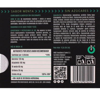 WUG Diet – Appetitkontrolle und Reduzierung von Zwischenmahlzeiten, Blisterpackung mit 8 Einheiten