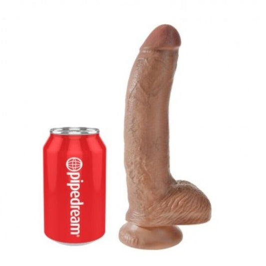 KING COCK - REALISTIC DILDO WITH TESTICLES 22.8 CM