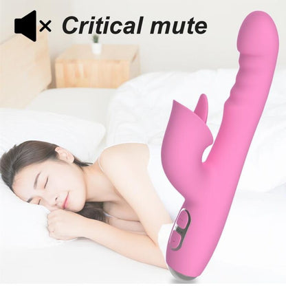 NALONE - T-MAY MAGIC STICK RABBIT VIBRATOR - ROSA