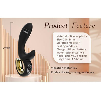 NALONE - LULU MAGIC STICK RABBIT VIBRATOR ROSA