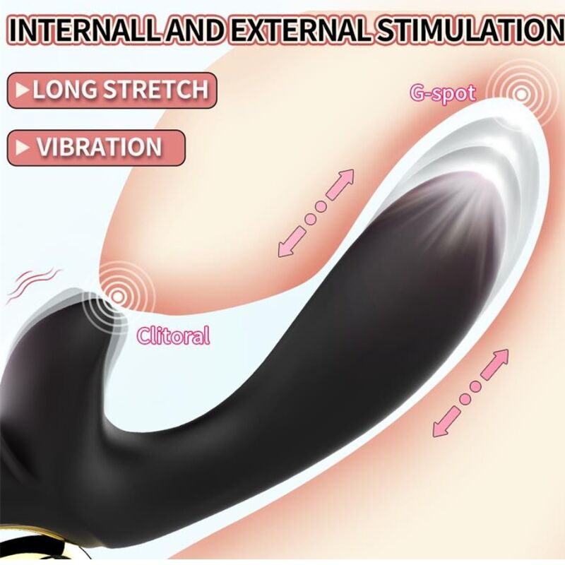 NALONE - LULU MAGIC STICK RABBIT VIBRATOR ROSA
