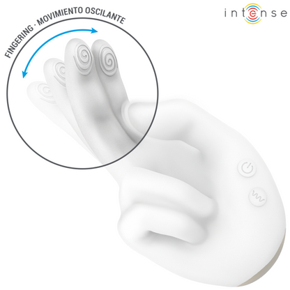 INTENSE - JIMMY HANDGEFORMTER MULTIFUNKTIONSSTIMULATOR MIT VIBRATION UND WÄRME