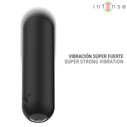 INTENSE - JUDY WIEDERAUFLADBARER VIBRATIONSKUGEL MIT FERNBEDIENUNG SCHWARZ