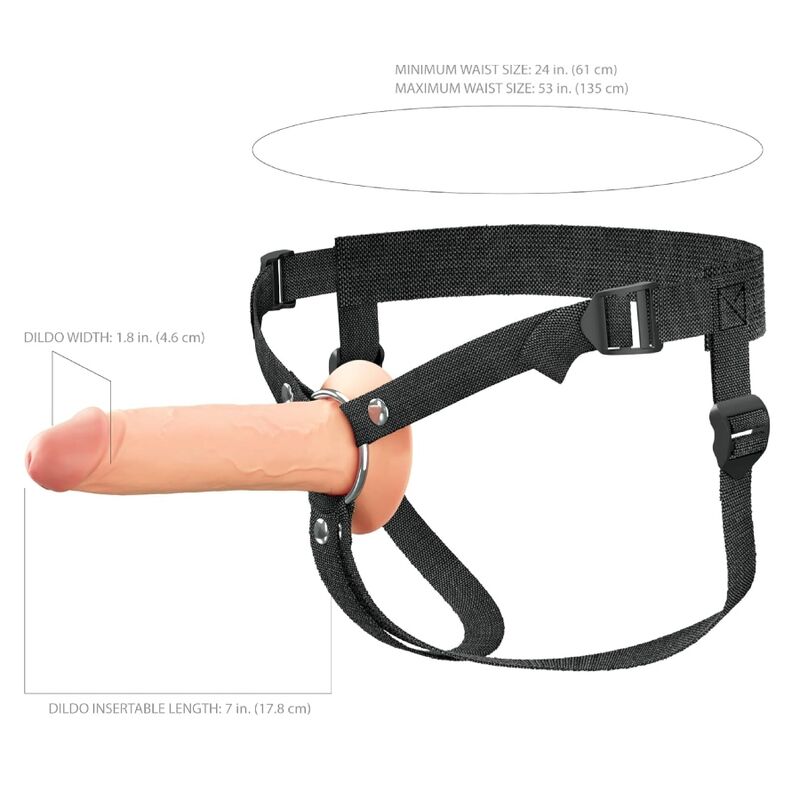 FANTASY X-TENSIONS ELITE - 20,3 CM HOHL-SILIKON-STRAP-ON
