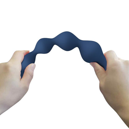 MR PLAY – BLAUE SILIKON-ANALKAPSELN &AMP; ANALPLUG 20,4 CM