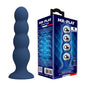 MR PLAY - ANALPLUG MIT 4 METALLKUGELN UND SAUGNAPF, BLAU