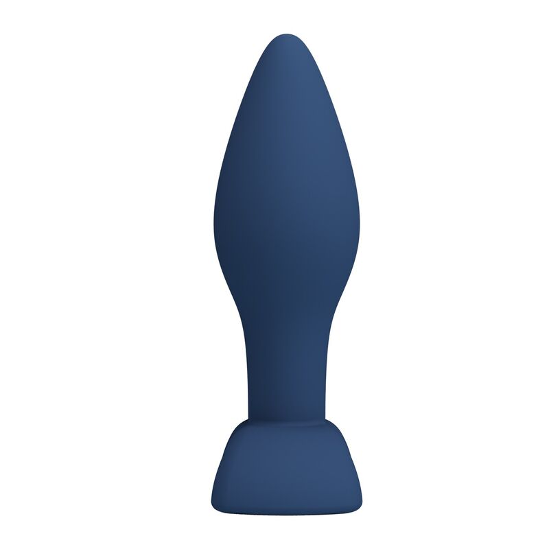 MR PLAY - KONISCHER SILIKON-ANALPLUG, BLAU, GRÖSSE L