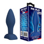 MR PLAY - KONISCHER SILIKON-ANALPLUG, BLAU, GRÖSSE S