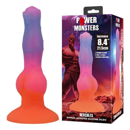 POWER MONSTERS - HERCULES FANTASY SILIKONDILDO 21,5 CM Ø 5 CM