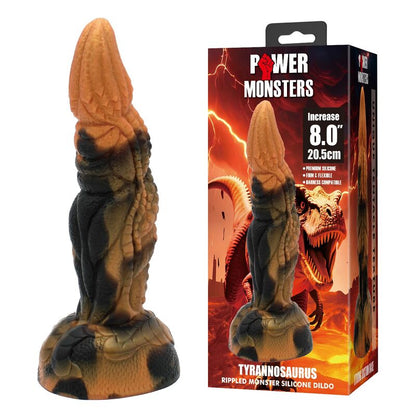 POWER MONSTERS - TYRANNOSAURUS BICOLOR FANTASY SILIKONDILDO 20,5 CM Ø 5 CM