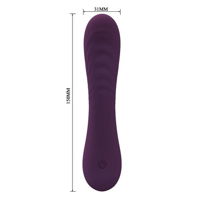 PRETTY LOVE - ALEXISROSE WIEDERAUFLADBARER VIBRATOR MIT 10 FUNKTIONEN, LILA