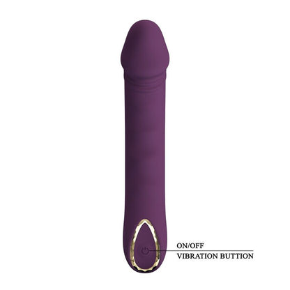 PRETTY LOVE - AMARA WIEDERAUFLADBARER VIBRATOR MIT 10 FUNKTIONEN, LILA