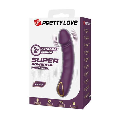 PRETTY LOVE - AMARA WIEDERAUFLADBARER VIBRATOR MIT 10 FUNKTIONEN, LILA