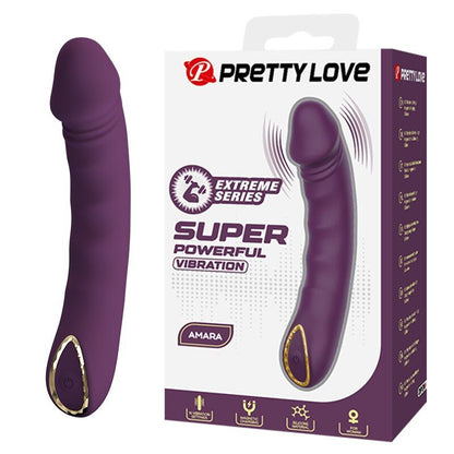 PRETTY LOVE - AMARA WIEDERAUFLADBARER VIBRATOR MIT 10 FUNKTIONEN, LILA