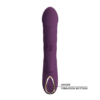 PRETTY LOVE - HARPER WIEDERAUFLADBARER HASENVIBRATOR MIT 10 FUNKTIONEN, LILA