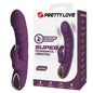 PRETTY LOVE - HARPER WIEDERAUFLADBARER HASENVIBRATOR MIT 10 FUNKTIONEN, LILA