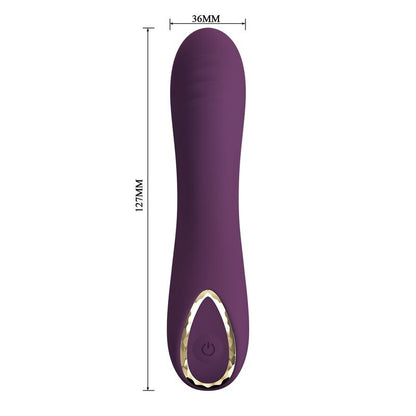 PRETTY LOVE - LLOYDE WIEDERAUFLADBARER VIBRATOR MIT 10 FUNKTIONEN, LILA