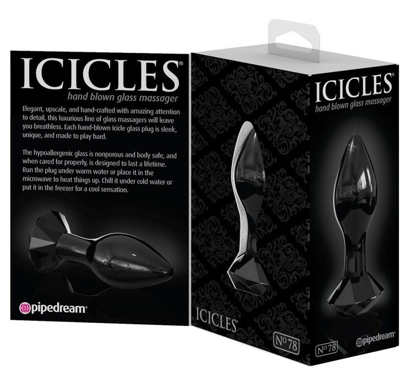 ICICLES - N. 78 GLAS ANALSTECKER