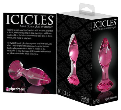 ICICLES - N. 79 GLAS ANALSTECKER