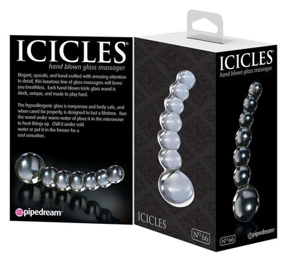 ICICLES - N. 66 TRANSPARENTES MASSAGER