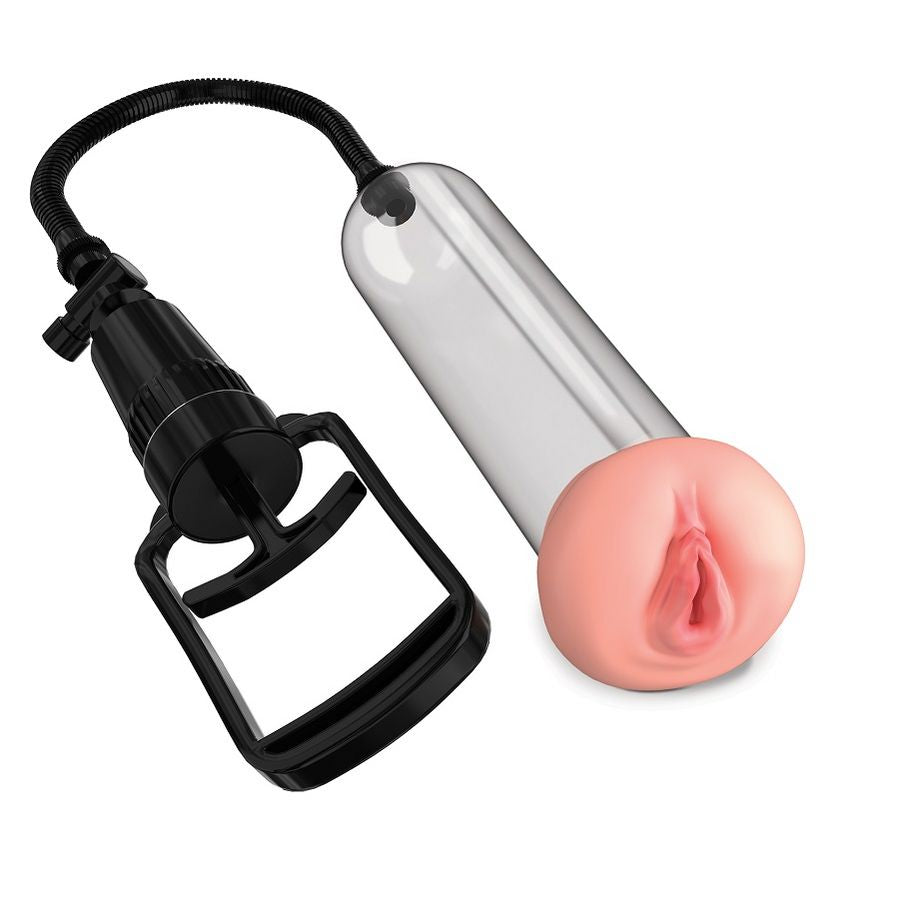 PUMP WORK ERECTION PUMP WITH VAGINA FOR BEGINNERS