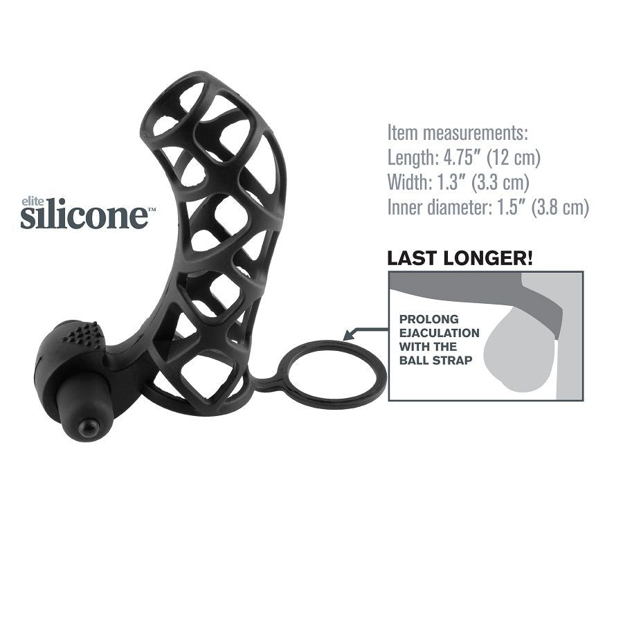 FANTASY X-TENSIONS - EXTREME SILICONE COCK CAGE