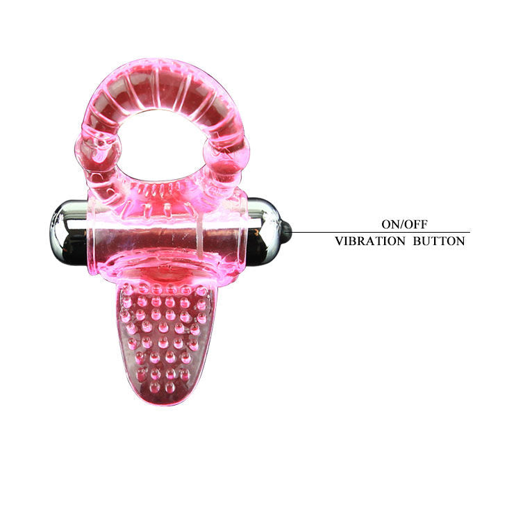 BAILE - SWEET ABS 10 RHYTHMS RING PINK VIBRATOR COCK RING