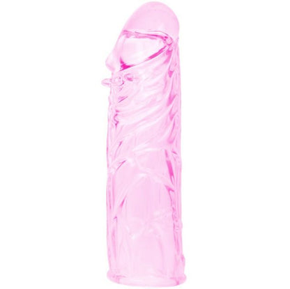 BAILE - ROSE STIMULATING SILICONE PENIS SLEEVE 13 CM