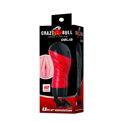 CRAZY BULL - FLORA VAGINA WITH SPEECH MASTURBATOR BASE